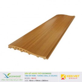 Tấm ốp tường trần EcoWood QBI-50 | 16x154mm