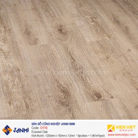 Sàn gỗ Janmi O116 Everest Oak | 8mm