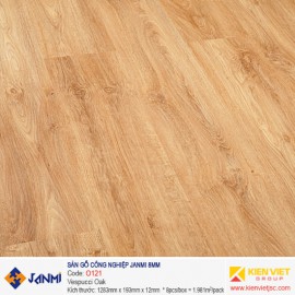 Sàn gỗ Janmi O121 Vespucci Oak | 8mm
