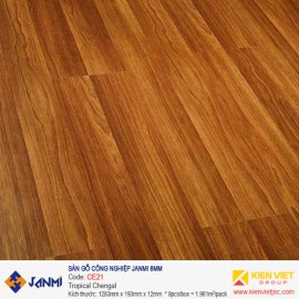 Sàn gỗ Janmi CE21 Tropical Chagel | 8mm