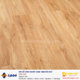 Sàn gỗ Janmi O121 Vespucci Oak | 12mm bản nhỏ