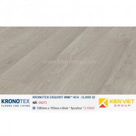 Sàn gỗ Kronotex Exquisit D2873 Waveless Oak White | 8mm