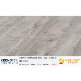 Sàn gỗ Kronotex Mammut D4793 Macro Oak White | 12mm