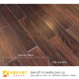Sàn gỗ tự nhiên Chiu Liu 1050x15m