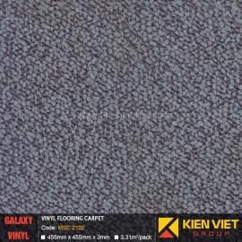 Sàn nhựa dán keo Galaxy vân thảm MSC 2102 | 3mm