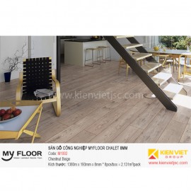 Sàn gỗ MyFloor Chalet M1002 Chestnut Beige | 8mm