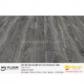 Sàn gỗ MyFloor Residence ML1015 Highland Oak Black | 10mm