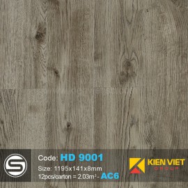 Sàn nhựa hèm khóa Smartwood HD9001 | 8mm