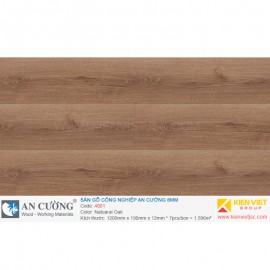 Sàn gỗ An cường 4001 Natuaral Oak | 8mm