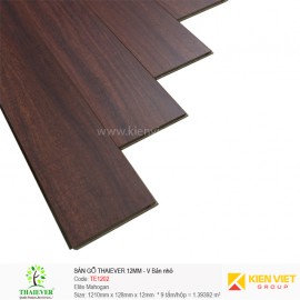Sàn gỗ công nghiệp Thaiever TE1202 Elite Mahogan | 12mm bản nhỏ