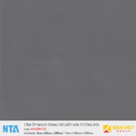Tấm ốp nhựa vân giấy dán tường NTA 60083-122 | 8mm
