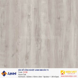Sàn gỗ Janmi O138 Arumi Oka | 8mm