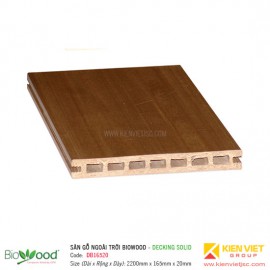Sàn gỗ Composite Biowood Decking DB16520