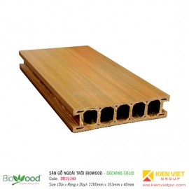 Sàn gỗ Composite Biowood Decking DB15340