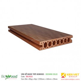 Sàn gỗ Composite Biowood Decking DB14028