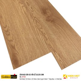 Sàn nhựa dán keo vân gỗ Golden DP308 | 3mm