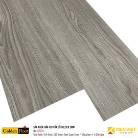Sàn nhựa dán keo vân gỗ Golden DP210 | 2mm