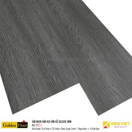 Sàn nhựa dán keo vân gỗ Golden DP211 | 2mm