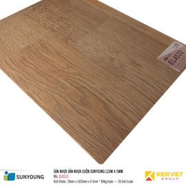 Sàn nhựa dán keo cuộn Sunyoung EL4533 | 4.5mm