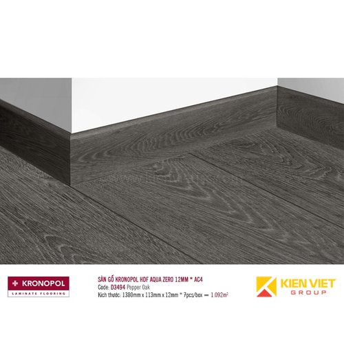 Sàn gỗ Kronopol Aqua Zero D3494 Pepper Oak | 12mm