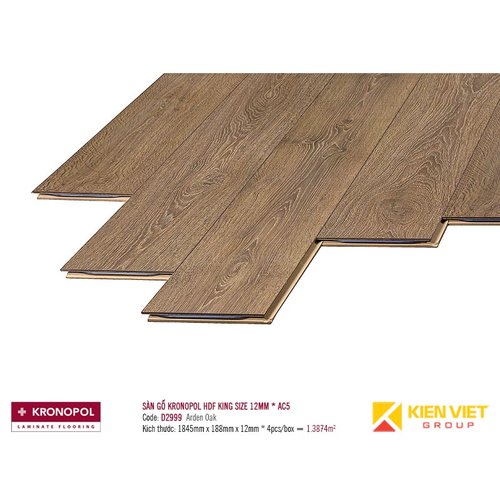 Sàn gỗ Kronopol King Size D2999 Arden Oak | 12mm AC5