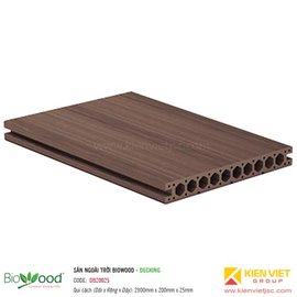 Sàn gỗ Composite Biowood Decking DB20025