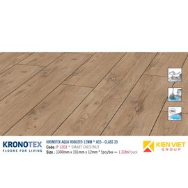 Sàn gỗ Kronotex Aqua Robusto P1203 Smart Chestnut | 12mm