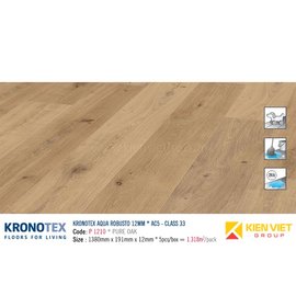 Sàn gỗ Kronotex Aqua Robusto P1210 Pure Oak | 12mm