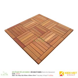 Sàn gỗ ngoài trời LAVIE BAMBOO Cumaru 450F5 Sàn dạng vỉ