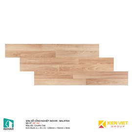 Sàn gỗ công nghiệp Inovar - Malaysia MF380 Country Oak | 8mm
