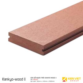 Sàn gỗ ngoài trời Kankyo-wood II MKV07-14530M-BR | 145x30mm