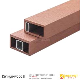 Sàn gỗ ngoài trời Kankyo-wood II MKV10-9045S-BR | 60x45mm