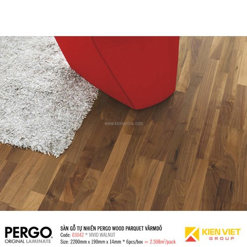 Sàn gỗ tự nhiên Pergo Wood Parquet Varmdo 03042 | 14mm