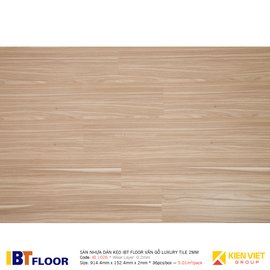 Sàn nhựa dán keo vân gỗ IBT Floor IB 1026 | 2mm