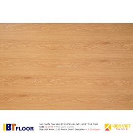 Sàn nhựa dán keo vân gỗ IBT Floor IB 1027 | 2mm