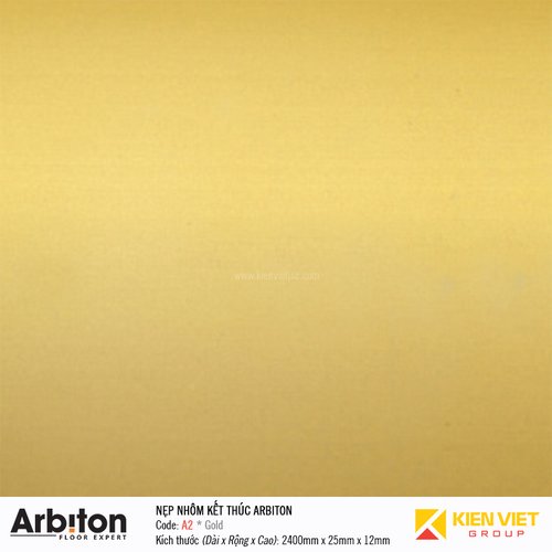 Nẹp kết thúc Arbiton A2 Gold