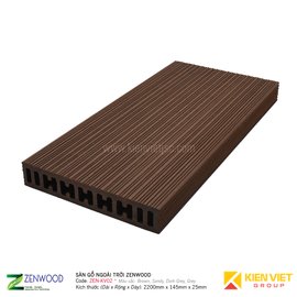 Sàn gỗ ngoài trời Zenwood ZEN-KV02 | 145x25mm