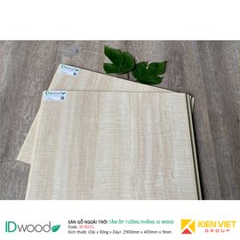 Tấm ốp tường PVC phẳng vân gỗ ID Wood ID 8101