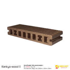 Sàn gỗ ngoài trời Kankyo-wood II MKV02-14530S-BD | 145x30mm