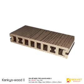 Sàn gỗ ngoài trời Kankyo-wood II MKV04-14525S-DBC | 145x25mm