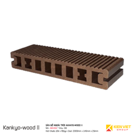 Sàn gỗ ngoài trời Kankyo-wood II MKV04-14525S-DB | 145x25mm