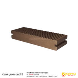 Sàn gỗ ngoài trời Kankyo-wood II MKV06-14525M-DB | 145x25mm