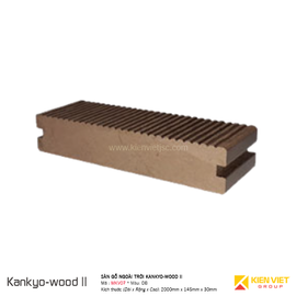 Sàn gỗ ngoài trời Kankyo-wood II MKV07-14530M-DB | 145x30mm