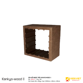 Sàn gỗ ngoài trời Kankyo-wood II MKV11-9090S-DB | 90x90mm
