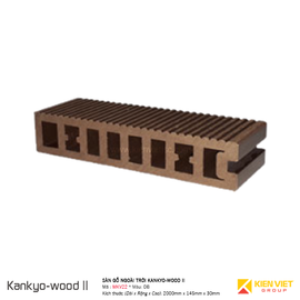 Sàn gỗ ngoài trời Kankyo-wood II MKV22-14530SK-DB | 145x30mm