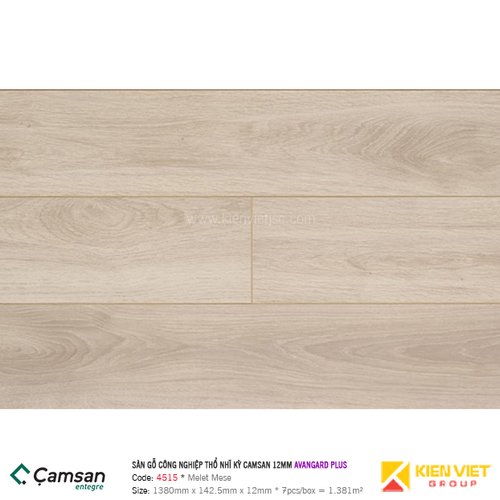 Sàn gỗ công nghiệp Camsan Avangard Plus 4515 Melet Mese
