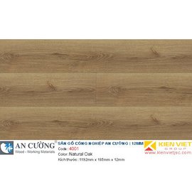 Sàn gỗ An Cường 4001 Natural Oak | 12mm
