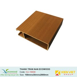 Thanh trần nan Louver EcoWood CLI-10030 | 100x30mm