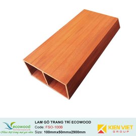 Lam gỗ trang trí Multipurpose Ecowood FSO-100B | 100x50mm