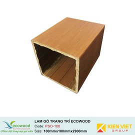 Lam gỗ trang trí Post Ecowood PSO-100 | 100x100mm